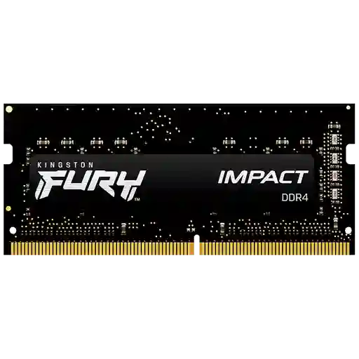 Kingston Memoria Ram Portátil Fury Impact Ddr4 8Gb 3200Mhz