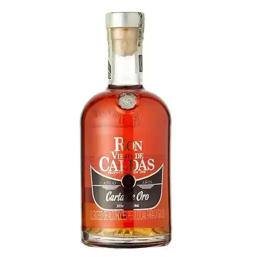  Ron Viejo De Caldas Carta De Oro 8 Anos  375Ml 