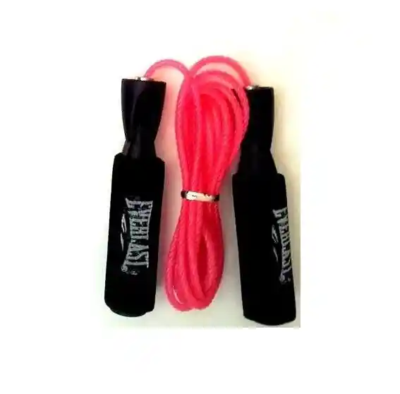 Lazo Soga Cuerda Para Saltar Everlast Pvc Balinera Cardio - Rosado