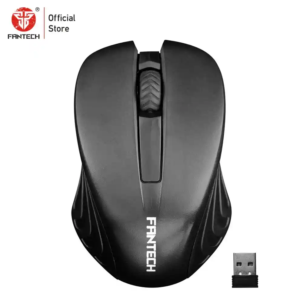  Mouse Fantech  Inalambrico W189 Con Diseño Ergonomico