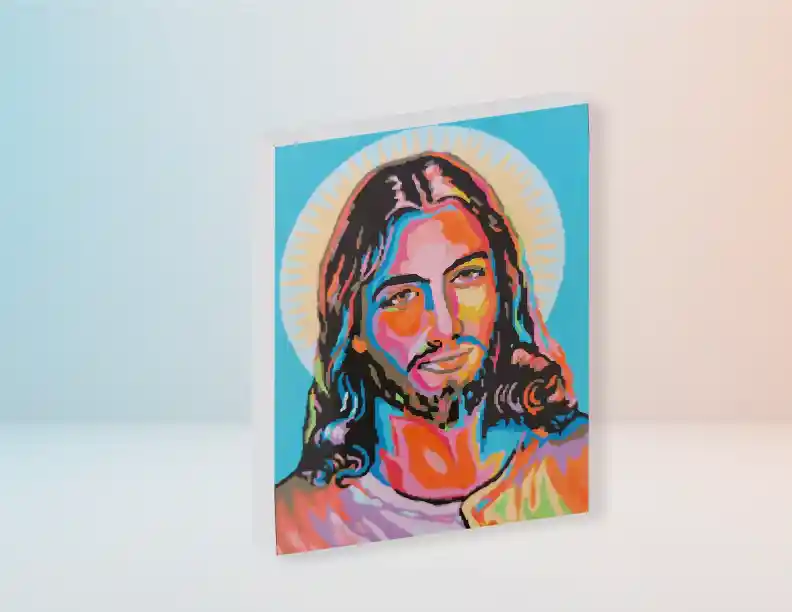 Jesucristo- kit de pintar por número