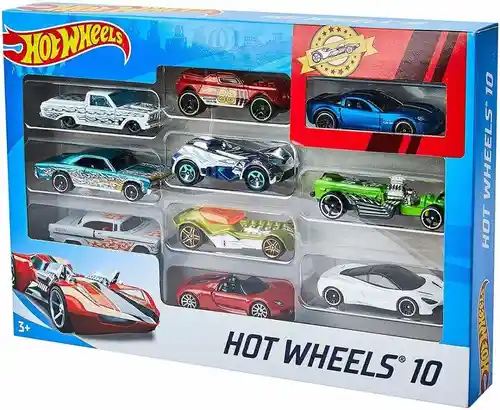 Hot Wheels 10 Vehiculos De Coleccion X 10 Coches Hotwheels