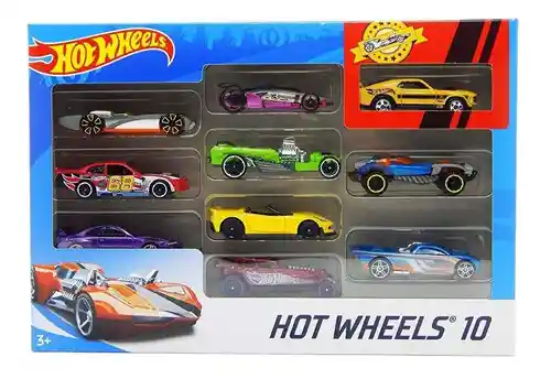 Hot Wheels 10 Vehiculos De Coleccion X 10 Coches Hotwheels