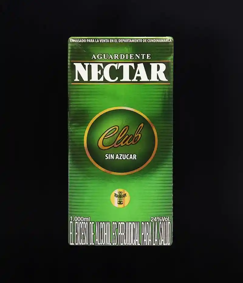 Nectar Aguardeinte Verde 1.000 Ml