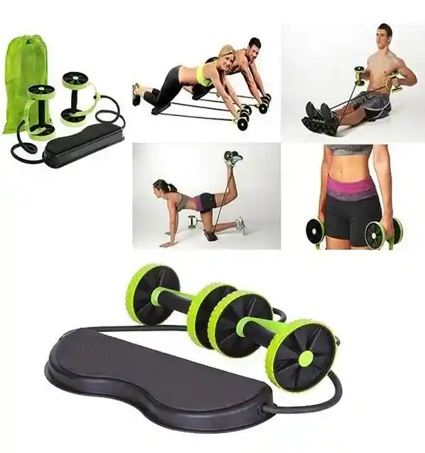 Revoflex Xtreme Rueda Para Abdominales Multifuncional +bolso