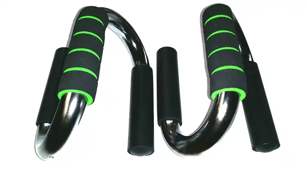 Soportes Para Flexiones De Pecho Push Up Bars Ejercicio Gym Gtz Cromados