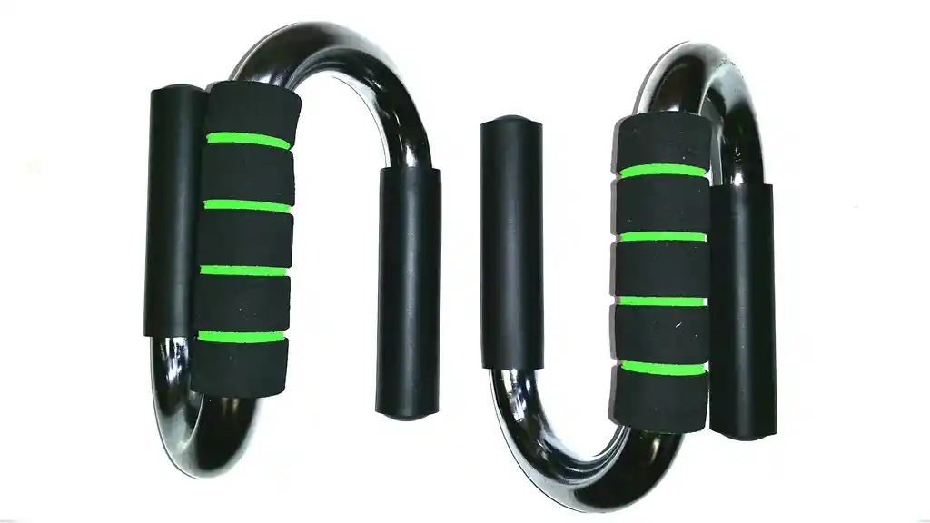 Soportes Para Flexiones De Pecho Push Up Bars Ejercicio Gym Gtz Cromados