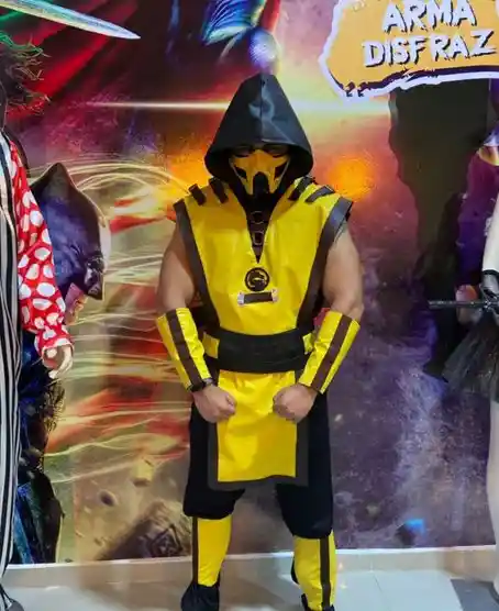 DISFRAZ COSPLAY SCORPION