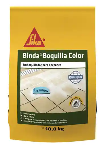 Sika Binda Boquilla Color Emboquillador para enchapes 10kg