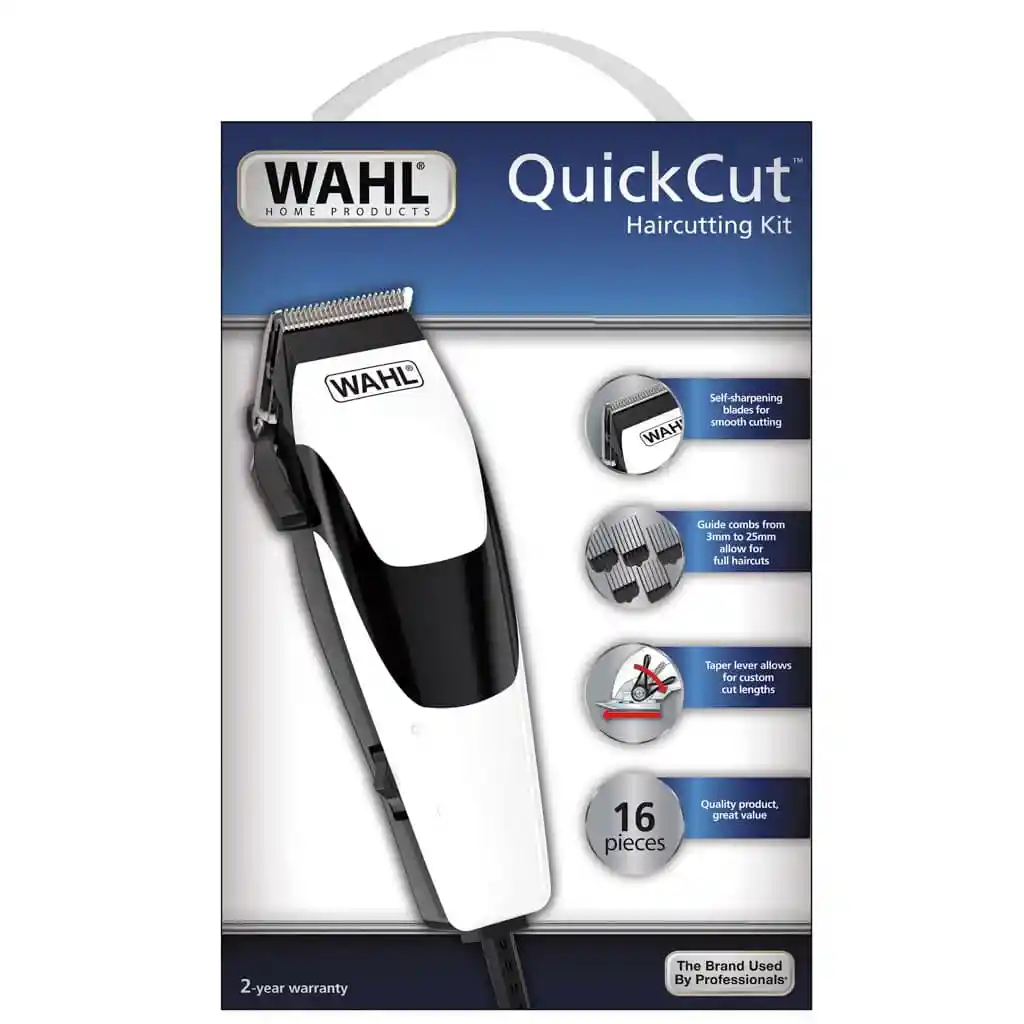 Wahl Maquina De Peluqueria Quick Cut 16 Piezas Original