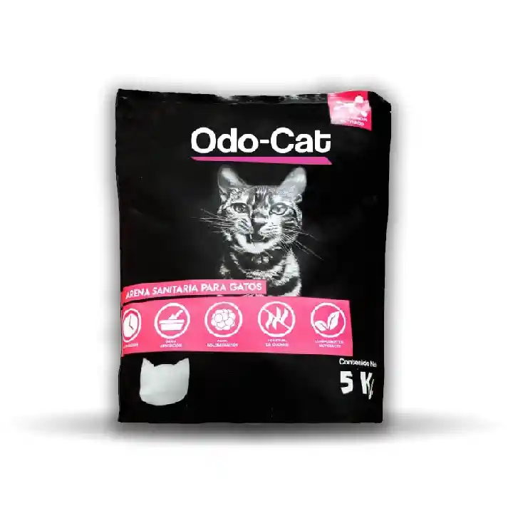 ARENA SANITARIA PARA GATOS ODO CAT 5 kg