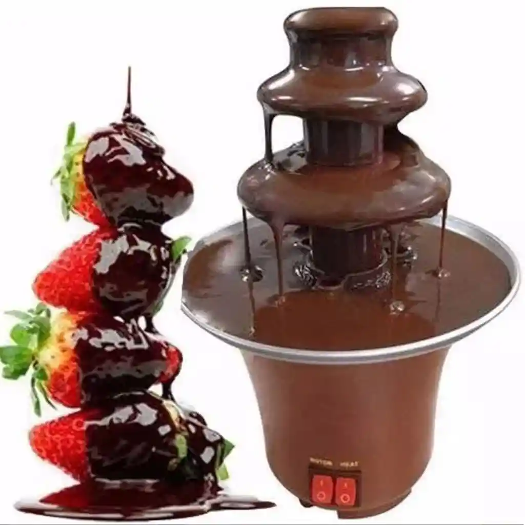 Mini Fuente Chocolate Maquina Fondue 3 Niveles