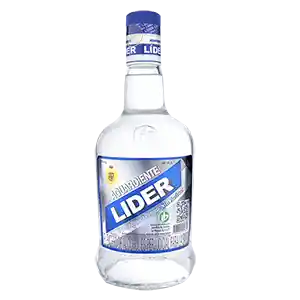 Lider Aguardiente Azul Botella