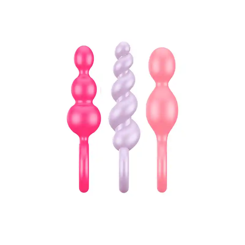 Plugs Anales Booty Call Multicolor Satisfyer