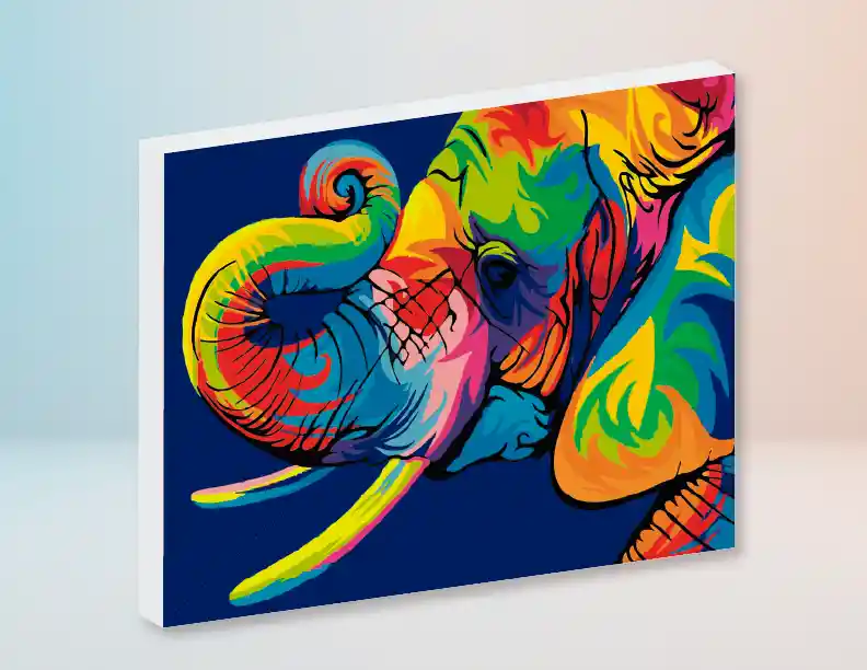 Elefante de lado 
