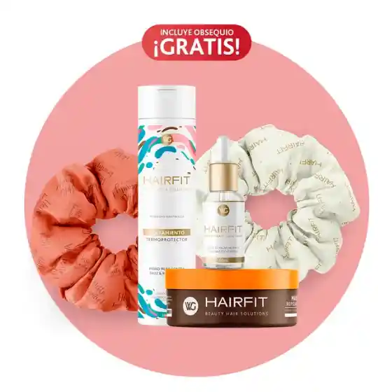 KIT Mascarilla + Termoprotector + Aceite de Argán, Moringa y Jojoba