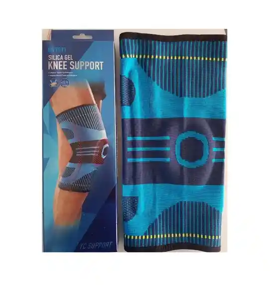 Soporte De Rodilla Ortopédica #7820 Knee Support Gel 3d Barra - Azul