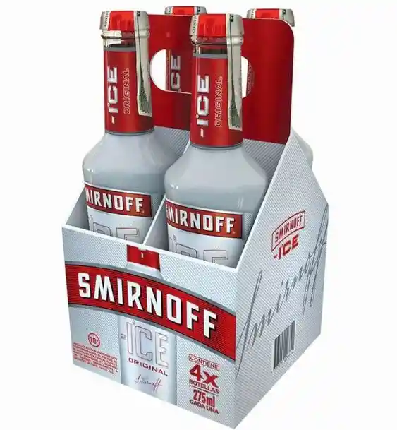 Smirnoff ice original pack 4