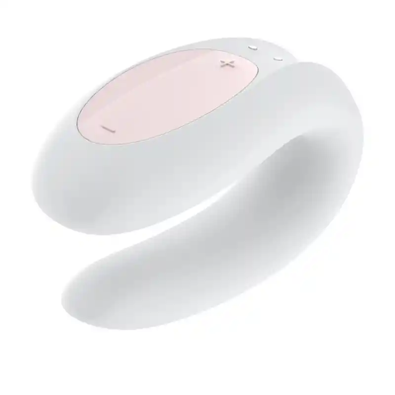 SATISFYER Double Joy Blanco