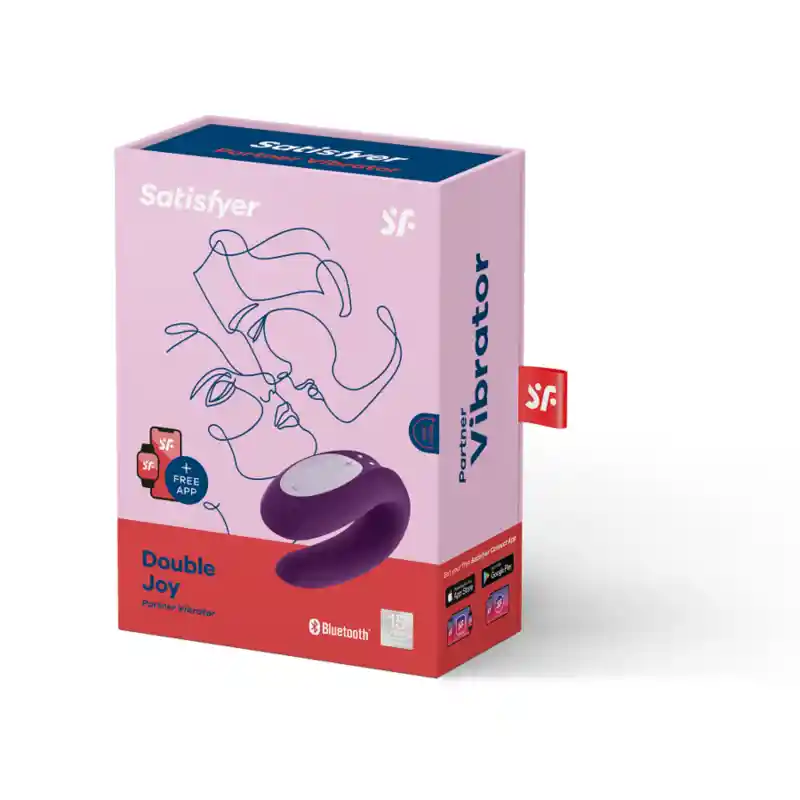 Vibrador Double Joy Morado Satisfyer