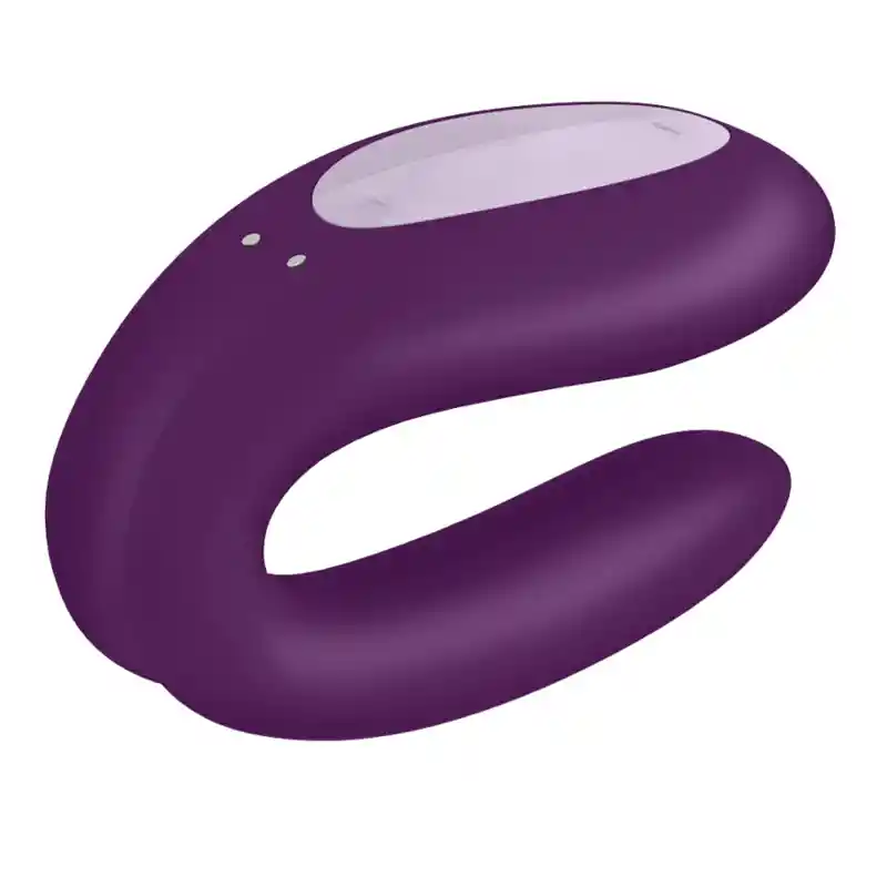 Satisfyer Double Joy Morado