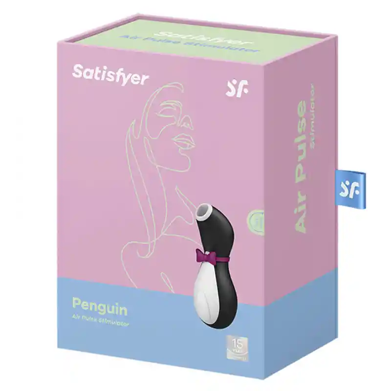 Vibrador Penguin Negro Satisfyer