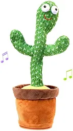Cactus con canción musical bailarin