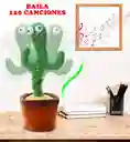 Cactus con canción musical bailarin