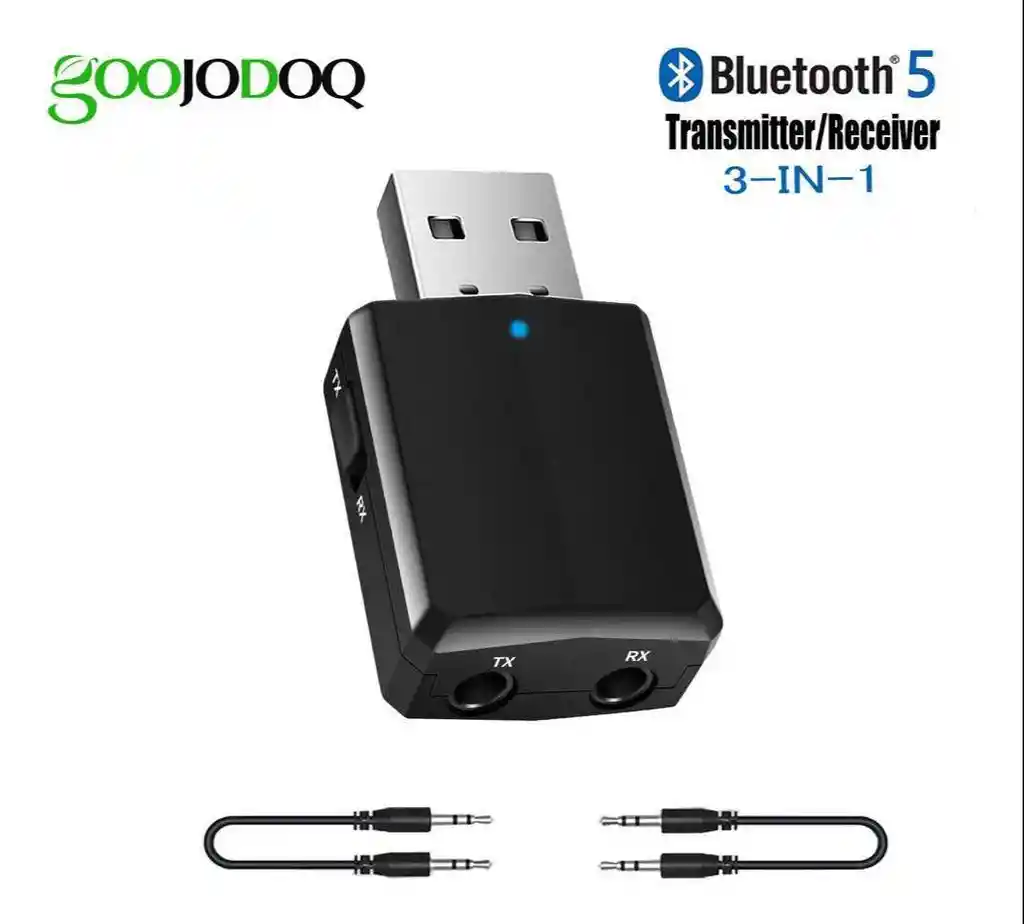 Receptor - Transmisor Usb Bluetooth Adaptador 3.5mm Audífono