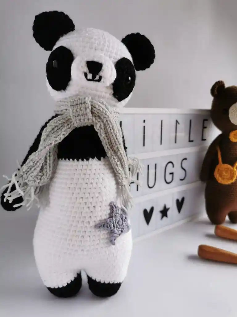 Amigurumi  Oso Panda