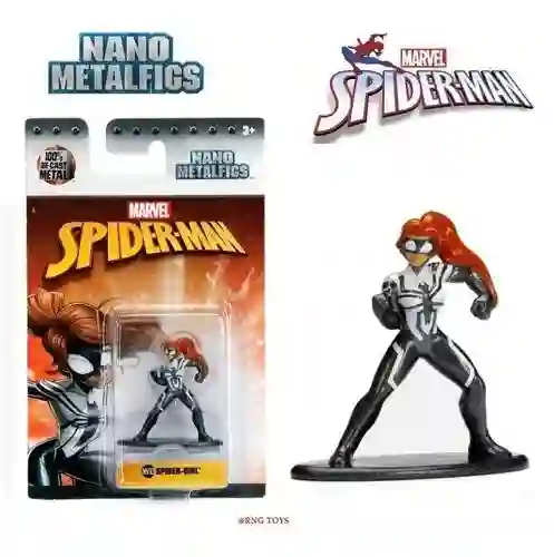 spidergirl mv33 miniatura nano metalfigs Spiderman power