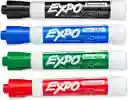 Marcador Borrable Para Tablero X 4 Unds Expo.