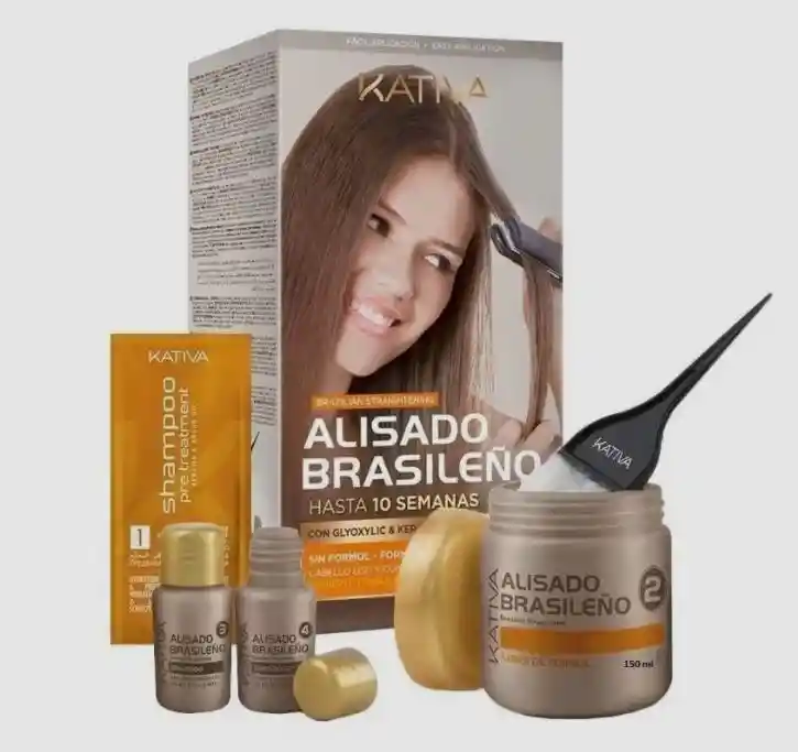 Kativa Alisado Brasileño Cabello Natural