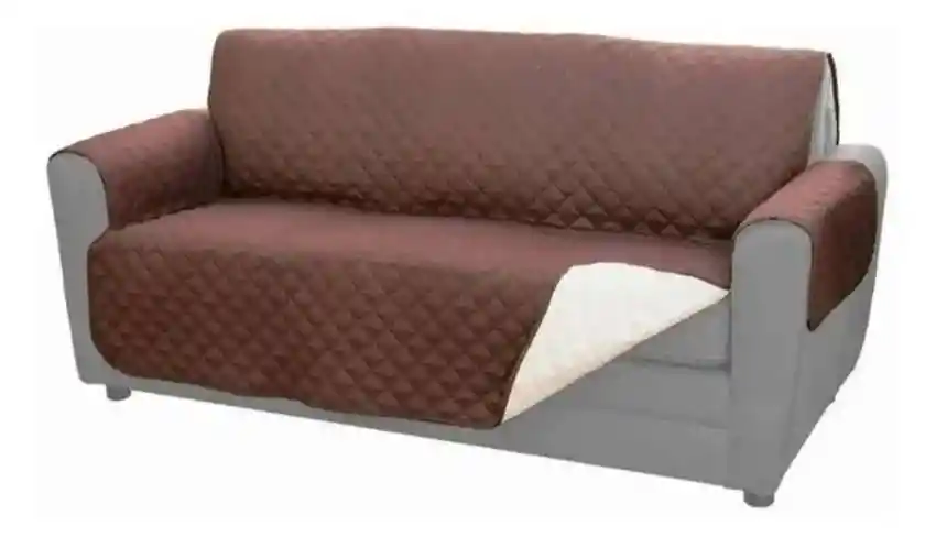 Forro protector Cubre sofa 3 puestos  doble faz