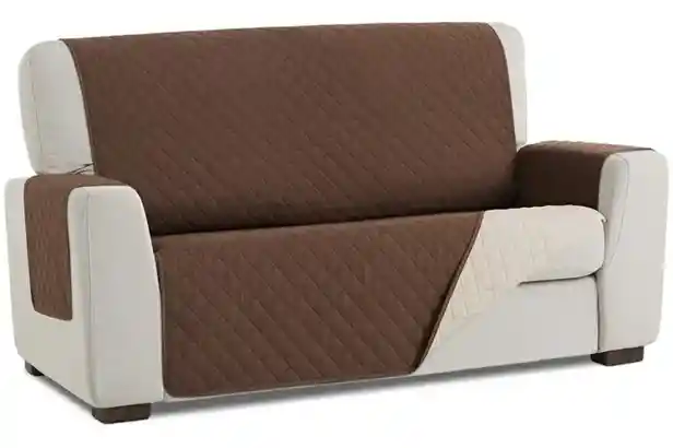 Forro Protector cubre Sofa Doblefaz 2 puestos