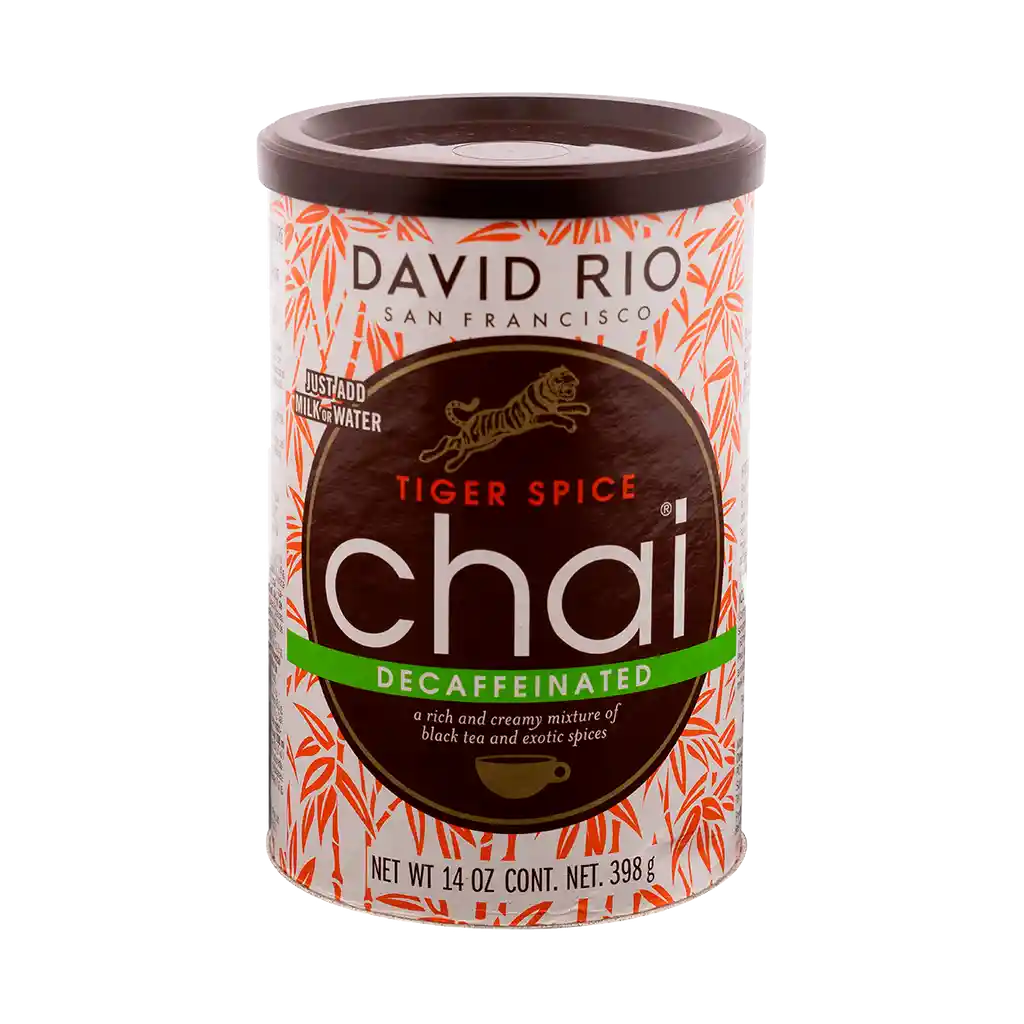 David Rio Té Chai Tiger Spice Sin Cafeína