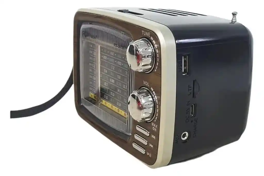 Radio Parlante Bluetooth Am/fm/usb/mp3 Retro