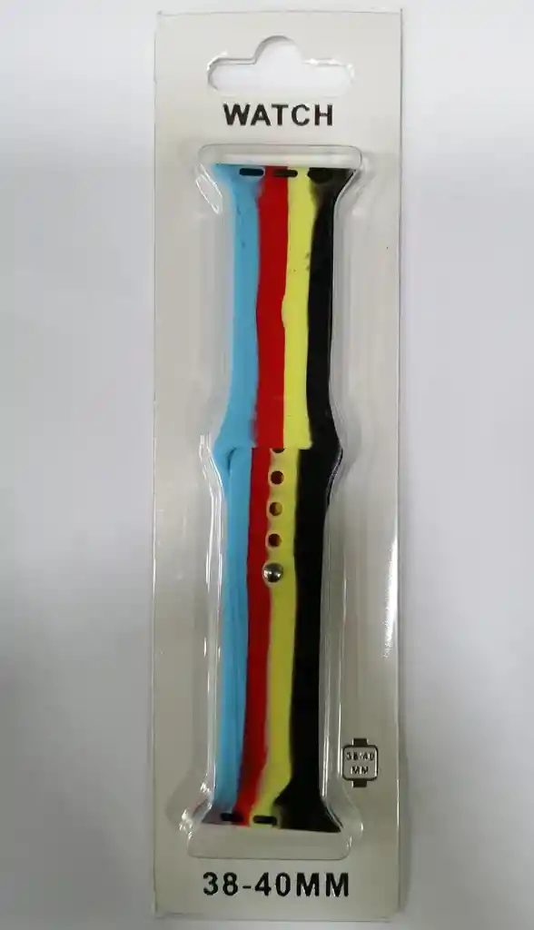 Manilla Para Reloj Apple Watch 38/40 Mm Rainbow