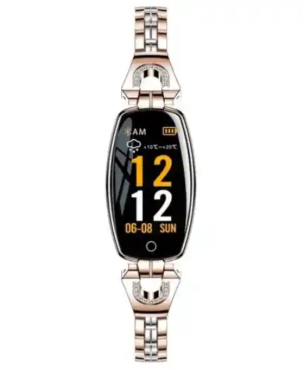 Smart Watch H8 Para Mujer. Pulsera De Lujo