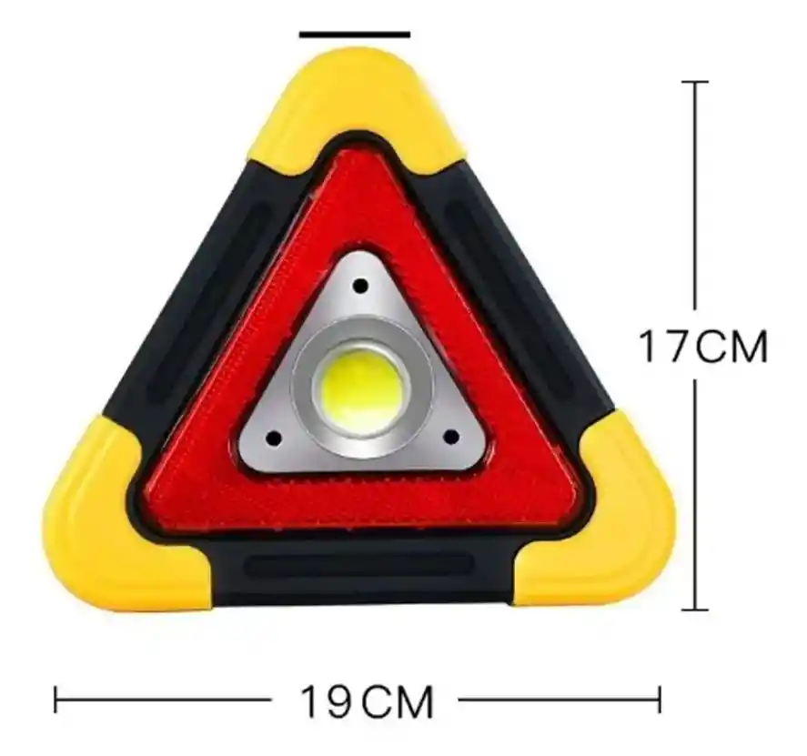 Linterna Reflector Para Vehiculos Multifuncional Recargable