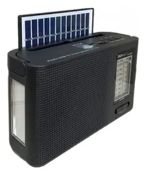 Radio Am / Fm Con Panel Solar Bluetooth Luz Led Original