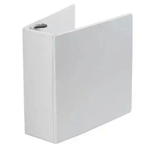 Folder Blanco Tres Argollas Tamaño Carta 3.0"