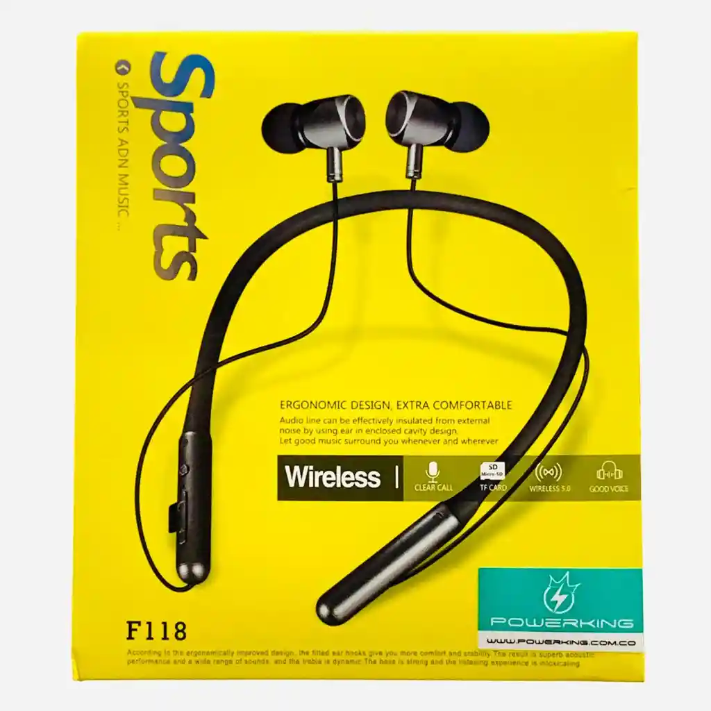  MANOS LIBRES BLUETOOTH CUELLO F118