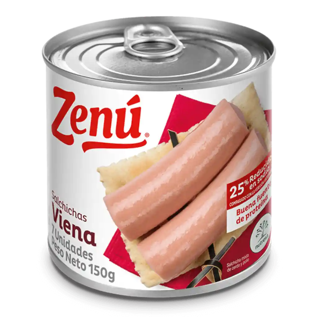 Zenú Salchicha Viena 150 Gr.