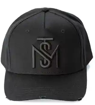 Gorra Monastery Logo Embroidered Baseball Negro