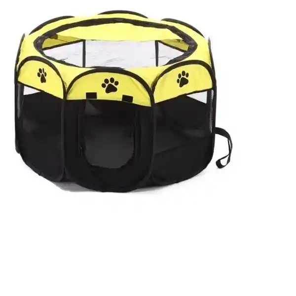 Corral Para Mascotas Amarillo L