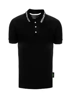 Camisa Tipo Polo Monastery Veroly Negro