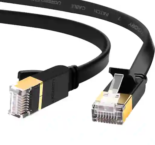 Cable Red Ethernet Rj45 Plano Cat7 Gigabit 15 metros
