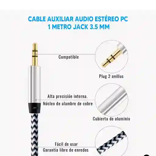 Cable Auxiliar Audio