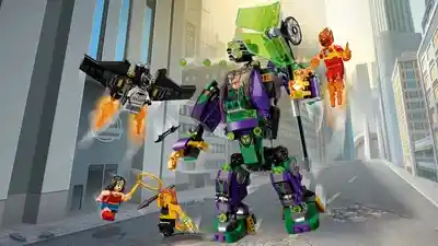 Lego 76097 Lex Luthor Mech Takedown 406 Piezas